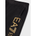 EA7 Emporio Armani Cotton Blend Logo Series Joggers Black/Gold 