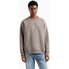 Armani Exchange Centre Logo Sweater Driftwood