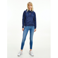 Tommy Jeans Centre Badge Hoodie Twilight Navy WMN