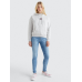 Tommy Jeans Centre Badge Hoodie Silver Grey Heather WMN