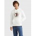 Tommy Hilfiger Icon Roundall Gold Hoodie White 