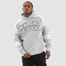Nena and Pasadena Conquer Relaxed Hoodie Grey Marle