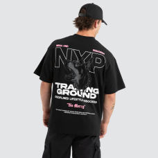 Nena and Pasadena Conrad Raptor Tee Jet Black