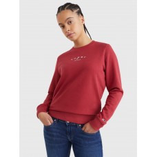 Tommy Jeans Regular Essential 2 Crew Cranberry 