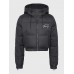 Tommy Jeans Signature Crop Puffer Black WMN