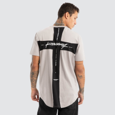 Kiss Chacey Crossover Dual Curved Tee Paloma Kiss Chacey Crossover Dual Curved Tee Paloma