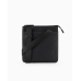 Armani Exchange Flat Crossbody Bag Black