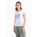 EA7 Emporio Armani Logo Series Crossover Tee White WMNS