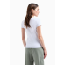 EA7 Emporio Armani Logo Series Crossover Tee White WMNS