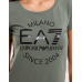 EA7 Emporio Armani Logo Series Crossover Tee Khaki WMNS