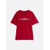 Tommy Hilfiger Chest Stripe Tee Primary Red