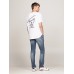 Tommy Jeans City Twist Tee White