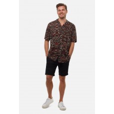 Industrie Washed Cuba Short Solid Black