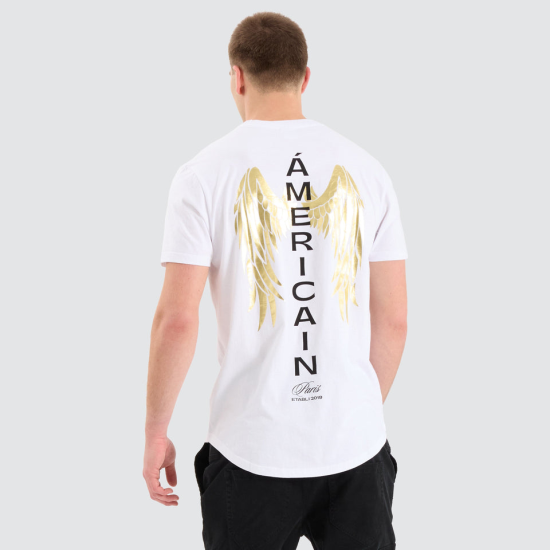 Americain Cyber Genesis Dual Curved Tee White