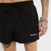 Kiss Chacey Darkside Elastic Waist Short Jet Black Kiss Chacey Darkside Elastic Waist Short Jet Black