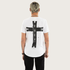 Kiss Chacey Decay Dual Curved Tee White