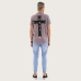 Kiss Chacey Decay Dual Curved Tee Pigment Grey Ridge 