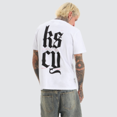 Kiss Chacey Defiant Standard Tee Optical White