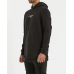 Nena and Pasadena Defender Hooded Dual Curved Sweater Jet Black