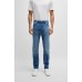 Boss Delaware slim-fit jeans in super-soft blue denim