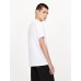 Armani Exchange Diagonal Logo Tee White