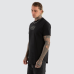 Kiss Chacey Division Dual Curved Tee Jet Black