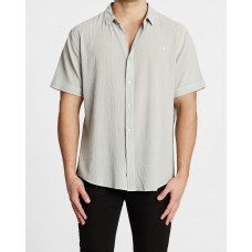 Kiss Chacey Downtown Relaxed S/S Shirt Pigment Grey