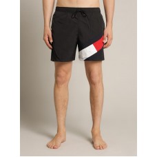 Tommy Hilfiger Medium Drawstring Swim Shorts in Black