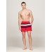 Tommy Hilfiger Medium Drawstring Swim Shorts Daring Scarlet