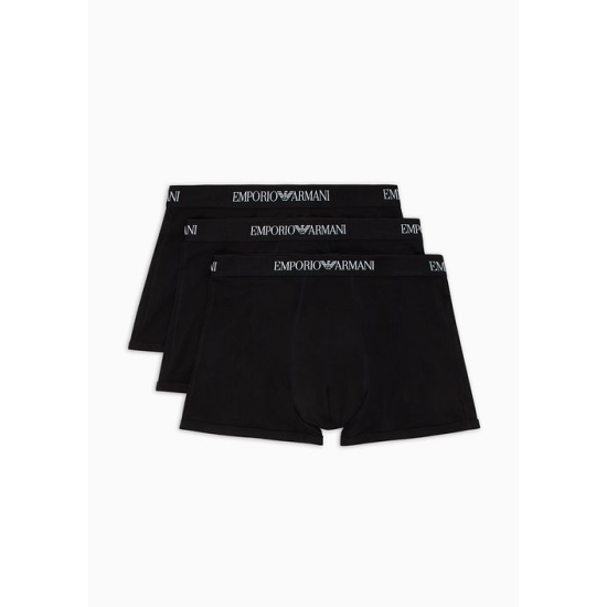 EA7 Emporio Armani 3 pack Trunk Black