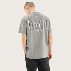 Kiss Chacey Entangled Relaxed Tee Pigment Frost Grey