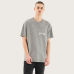 Kiss Chacey Entangled Relaxed Tee Pigment Frost Grey