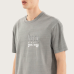 Kiss Chacey Entangled Relaxed Tee Pigment Frost Grey