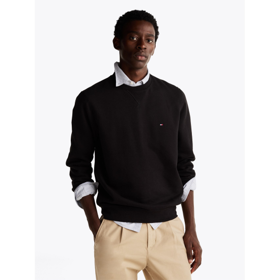 Tommy Hilfiger Essential Fleece Sweater Black