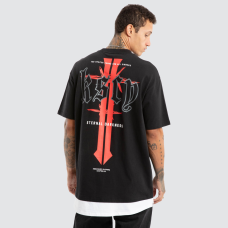 Kiss Chacey Eternal Box Layer Tee Jet Black