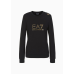 EA7 Emporio Armani Evolution viscose-blend Sweater Black WMNS