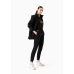 EA7 Emporio Armani Evolution viscose-blend Sweater Black WMNS