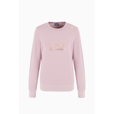 EA7 Emporio Armani Evolution viscose-blend Sweater Pink WMNS