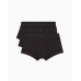 Emporio Armani 3 Pack of ASV shiny logoband organic-cotton boxer briefs black