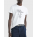 Tommy Hilfiger Faded Script Tee White