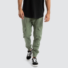 Nena and Pasadena F100 Cargo Jogger Khaki