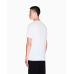 Armani Exchange Felt Logo Tee White