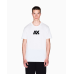 Armani Exchange Felt Logo Tee White