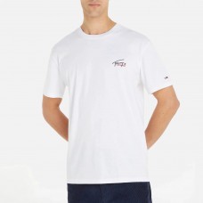 Tommy Jeans Classic Small Flag Tee White