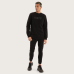 Kiss Chacey Flicker Dual Curved Sweater Jet Black