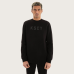 Kiss Chacey Flicker Dual Curved Sweater Jet Black