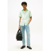 Tommy Hilfiger Flex Poplin Solid S/S Shirt Opal Green