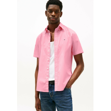 Tommy Hilfiger Flex Poplin Solid S/S Shirt Classic Pink