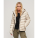 Superdry Hooded Fuji Padded Jacket Pelican Beige