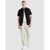 Tommy Hilfiger Flex Poplin Reg Fit S/S Black